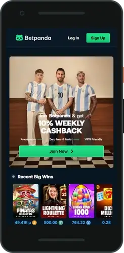 BetPanda casino login